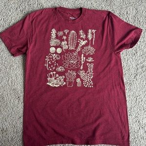 Sonoma Goods for Life Cactus Poster T-shirt, size large